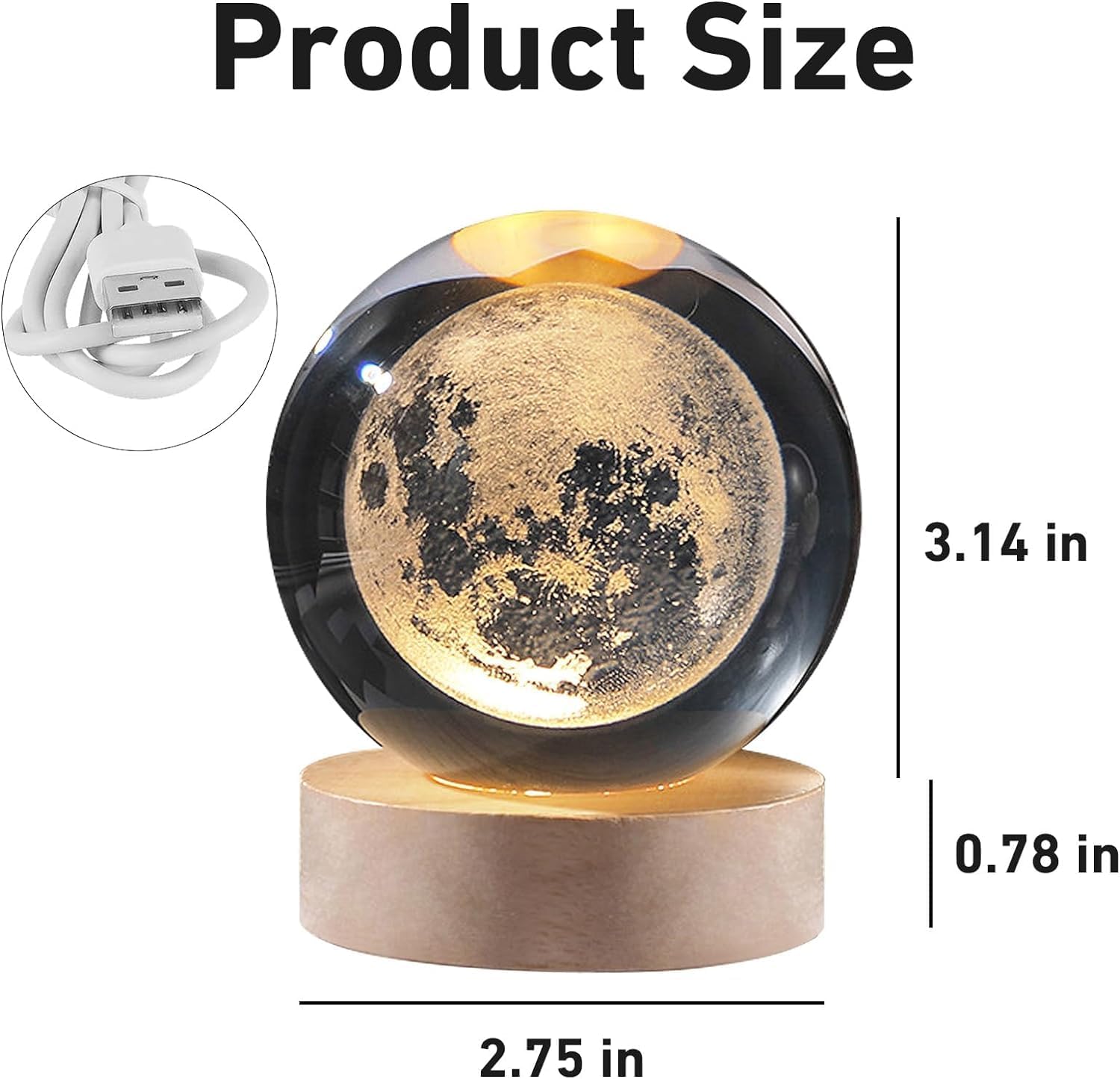 Moon Crystal Ball