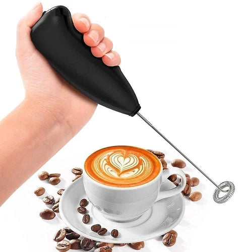 Portable Electric Coffee Beater Handheld Milk Coffee Mixer Frother, Egg Beater